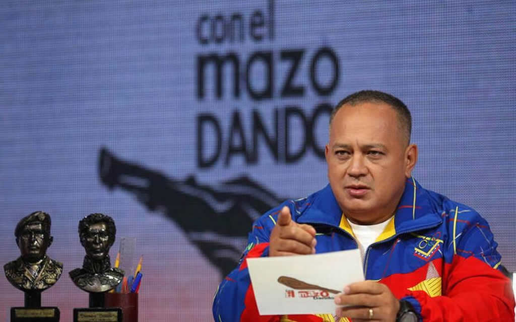 Diosdado Cabello: «No va a haber elecciones generales en Venezuela»