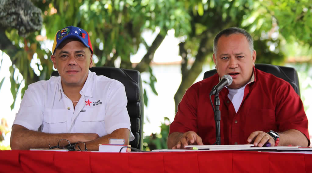 Denuncian en Fiscalía General a Jorge Rodríguez y Diosdado Cabello