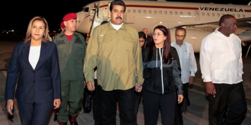 Maduro llega a Cuba para rendir tributo a Fidel Castro