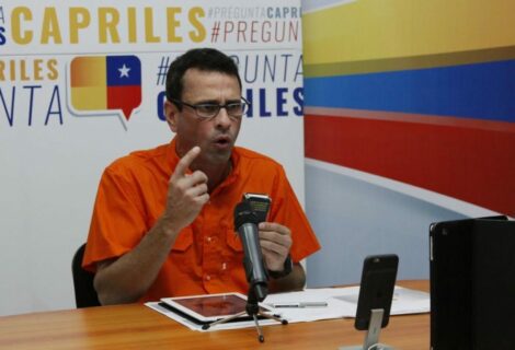 Capriles: "Maduro se ha burlado del Papa por incumplir acuerdos del diálogo"