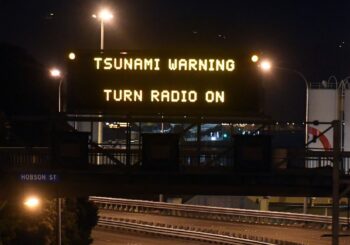 Un tsunami golpea Nueva Zelanda tras un seísmo de 7,8 grados de magnitud