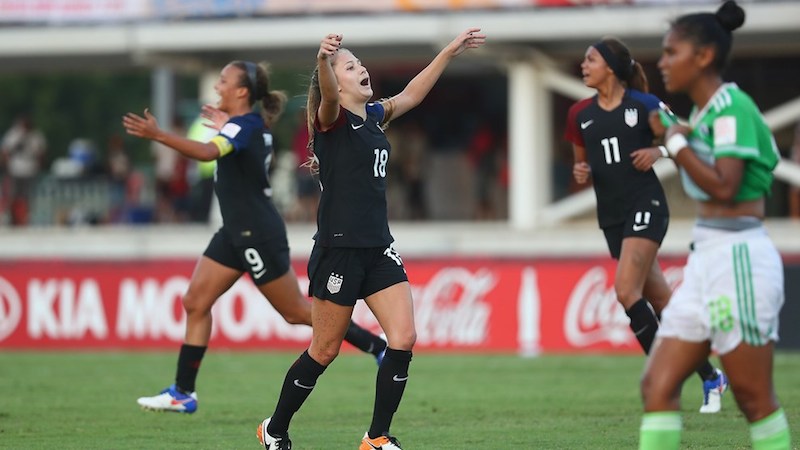 Estados Unidos buscará la final del sub-20 femenino
