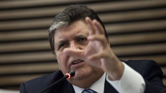 Alan García considera «indignante» la entrega de sobornos por Odebrecht