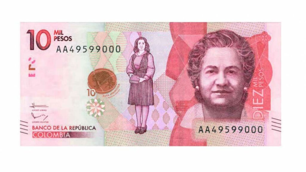 Circula el nuevo billete de 10.000 pesos con imagen de antropóloga colombiana