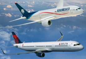 Aeroméxico y Delta anuncian acuerdo de asociación transfronteriza