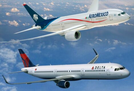 Aeroméxico y Delta anuncian acuerdo de asociación transfronteriza