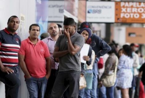 El número de desempleados en Brasil llega al récord de 12,1 millones