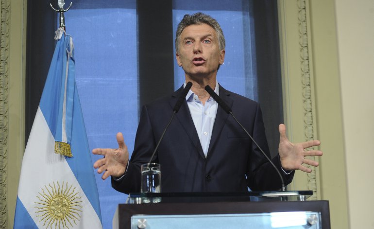 Argentina decreta emergencia nacional hasta 2019 para combatir drogadicción
