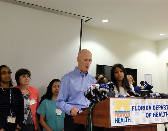 El Gobernador de Florida declara libre de zika último foco de Miami Beach