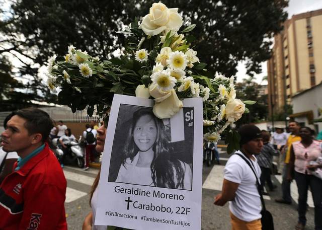 Tribunal venezolano condena a militar por la muerte de manifestante en 2014