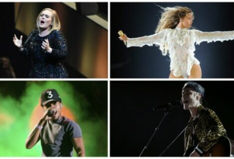 Adele, Beyoncé, Drake, Bieber y Sturgill Simpson optan a Grammy a mejor álbum
