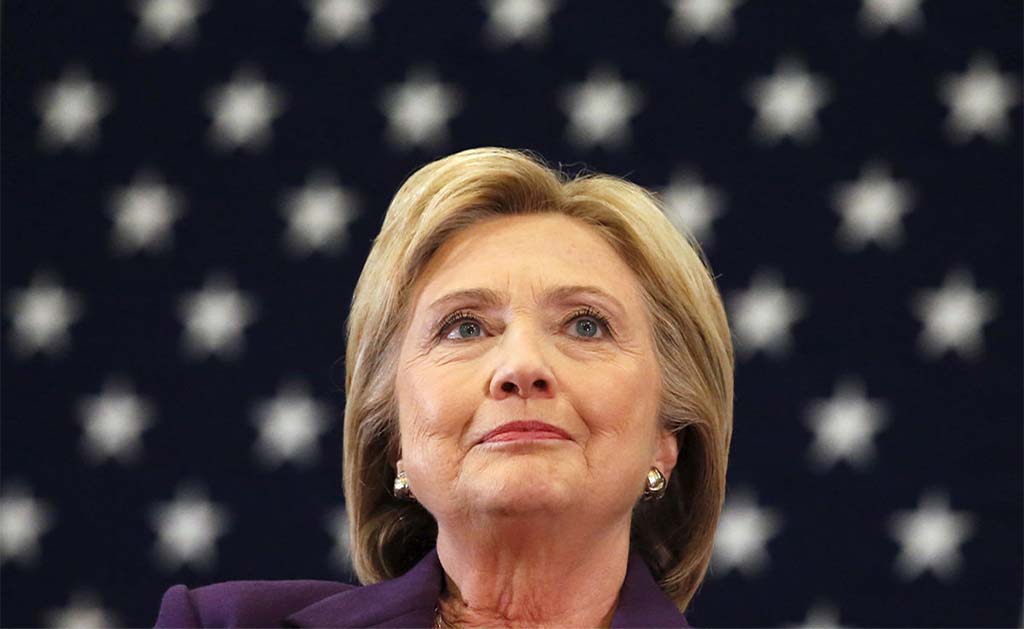 Frase de Clinton al perder comicios, mensaje político más retuiteado de 2016