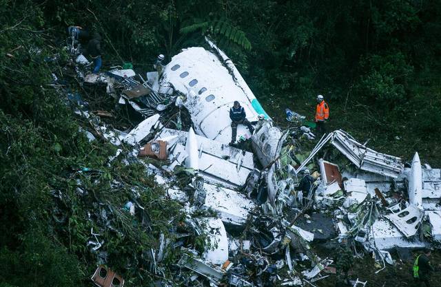 Controladora aérea del avión de Chapecoense afirma que «todo se hizo bien»