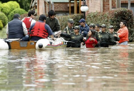 Temporada de lluvias deja 37 muertos y 10.000 familias afectadas en Colombia