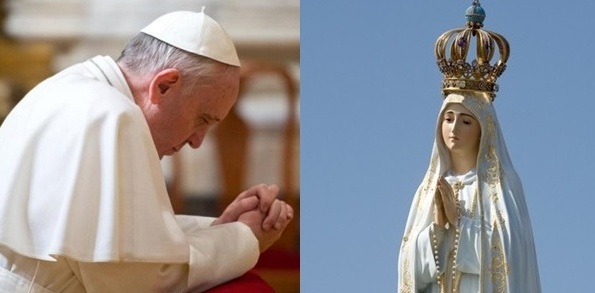 El Papa visitará Fátima en mayo con motivo del centenario de las apariciones