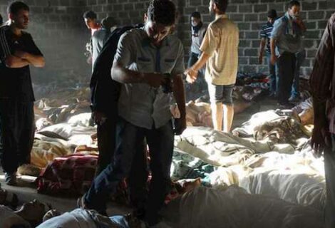 Unos 34 muertos en un supuesto ataque con gases tóxicos en el centro de Siria