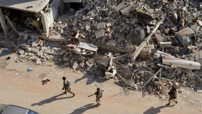 Rebeldes se han retirado del casco antiguo de Alepo tras avance del ejército