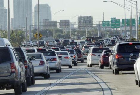 El tráfico de Miami se convirtió en melodía por unos minutos