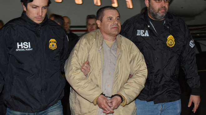 «El Chapo», acusado de 17 delitos y puede ser condenado a cadena perpetua