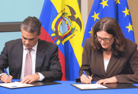 Entra en vigor el acuerdo comercial entre la Unión Europea y Ecuador
