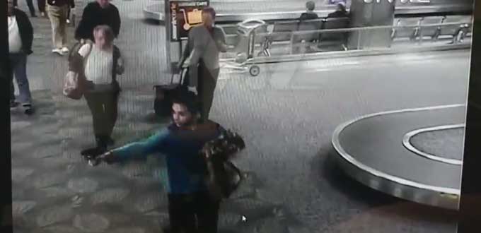 Suspenden policía que filtró video de tiroteo en aeropuerto de Florida, EEUU