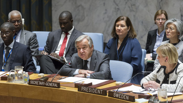 Guterres quiere que la prevención de conflictos sea la prioridad de la ONU