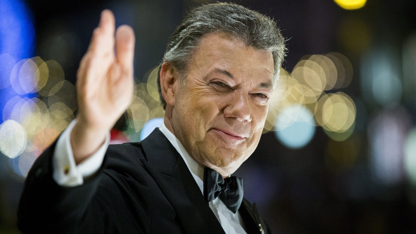 Presidente Santos afirma que «Colombia fue el país del año» en 2016