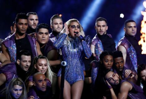 Lady Gaga brilló en el Super Bowl