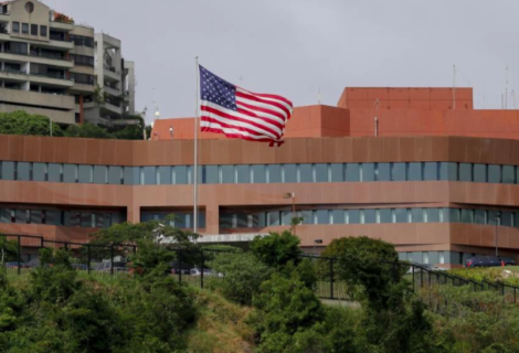 Embajada estadounidense en Venezuela sin funcionarios diplomáticos