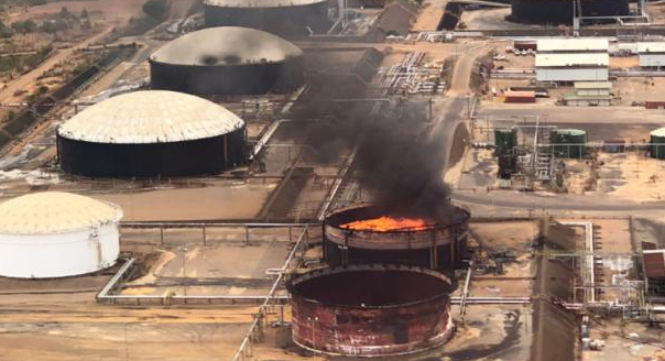 Dos tanques explotaron en la Faja Petrolífera del Orinoco venezolana
