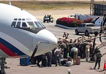 Llegaron militares rusos a Venezuela