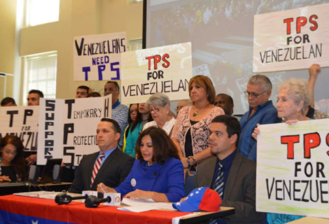 Legisladores de Florida piden protección temporal inmediata para los venezolanos