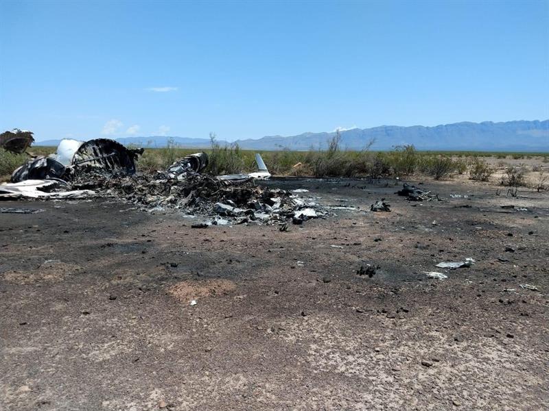 Mueren 14 ocupantes de avión privado accidentado en el norte de México
