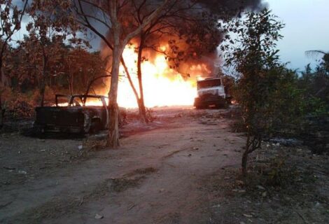 Explota un ducto de petróleo durante robo de combustible en el sur de México