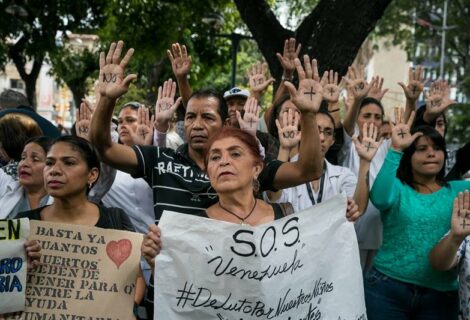 Protestan por muerte de cuarto niño por crisis hospitalaria venezolana