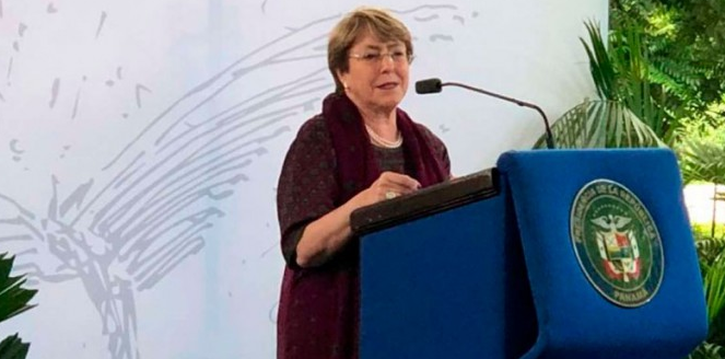 Bachelet llega a Venezuela para constatar situación de derechos humanos
