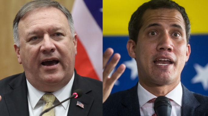 Pompeo expresa apoyo «inquebrantable» a Guaidó por día nacional de Venezuela