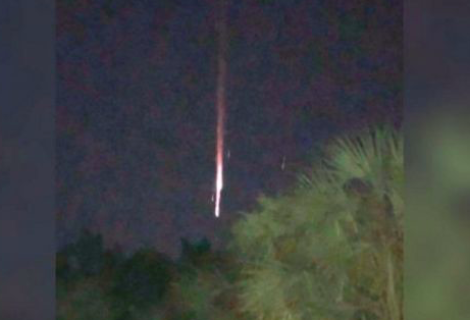 Investigan el origen de una bola de fuego avistada en el cielo de Florida
