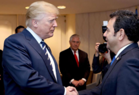 Trump recibirá al presidente de Guatemala en la Casa Blanca el próximo lunes