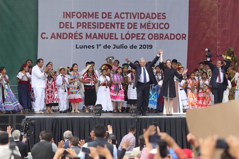 López Obrador: «Avanza profunda transformación de México a 7 meses de mandato»