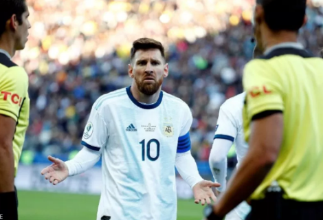 Conmebol suspende por tres meses a Messi