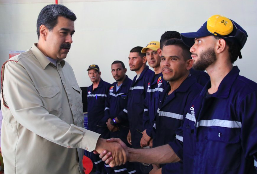 Maduro pide prepararse para «una batalla» si Trump bloquea a Venezuela
