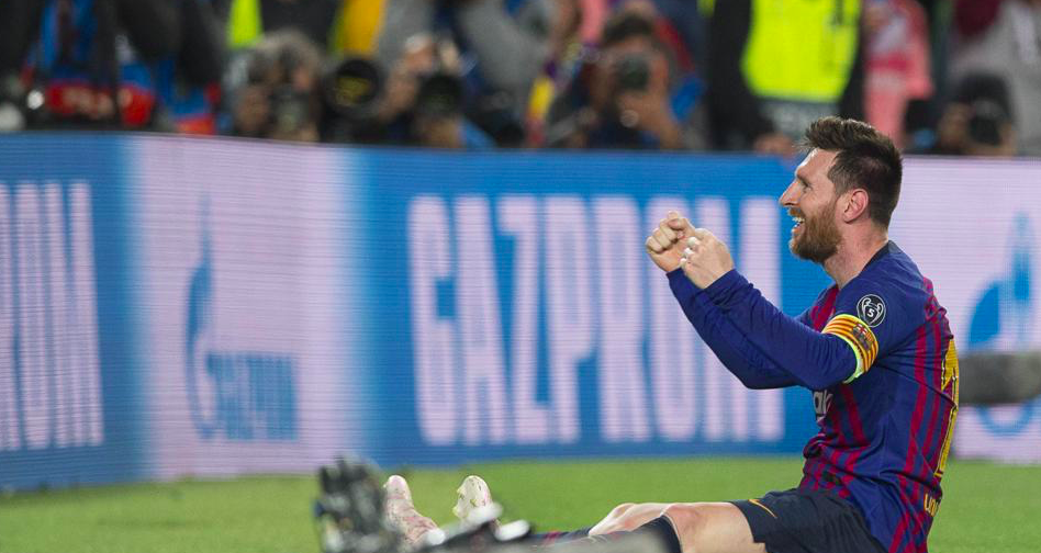Messi gana la votación del Gol de la Temporada de la UEFA.com