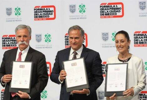 México firma contrato con la Fórmula Uno hasta 2022