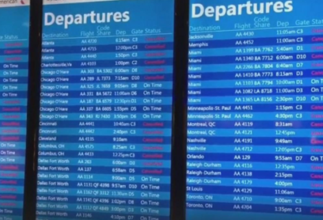 Cientos de vuelos cancelados en varios estados de EE.UU. por huracán Dorian