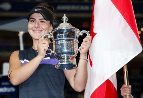 Andreescu, nueva reina del Abierto, entra en la historia del tenis femenino