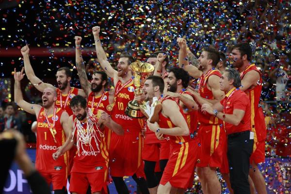España obtiene su segundo título de baloncesto