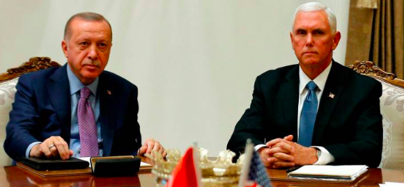 EEUU anuncia un alto al fuego de la ofensiva turca en Siria