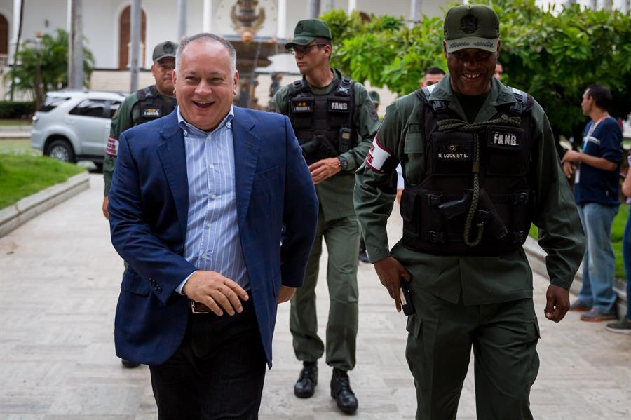Diosdado Cabello niega estar detrás de las protestas de Ecuador y Haití