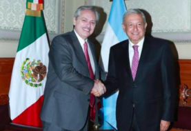 López Obrador recibe al presidente electo de Argentina, Alberto Fernández